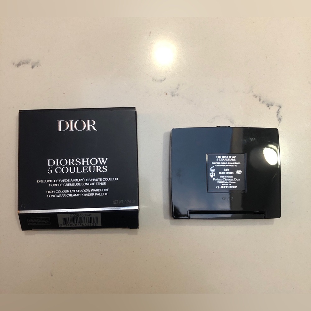 Diorshow 5 Couleurs Eyeshadow Palette - 649 Nude Dress neutral cream brown warm - Picture 3 of 4